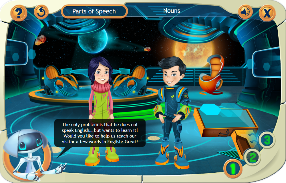 Nouns - eLearning Game