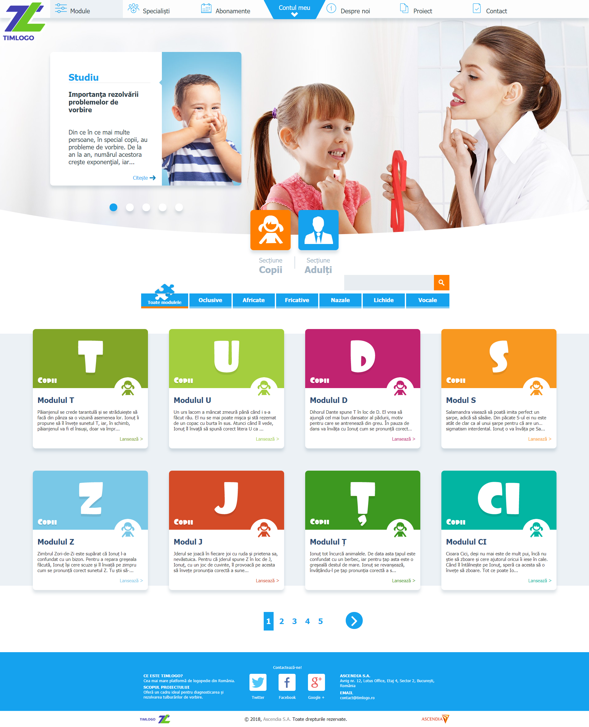 screenshot site Timlogo